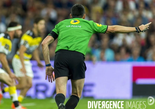 Arbitre demi finale Top 14 Toulon - La Rochelle