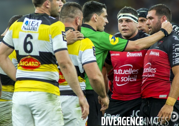 Arbitre demi finale Top 14 Toulon - La Rochelle