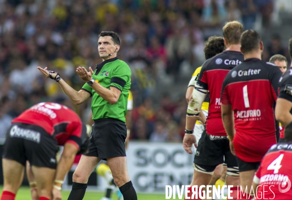 Arbitre demi finale Top 14 Toulon - La Rochelle