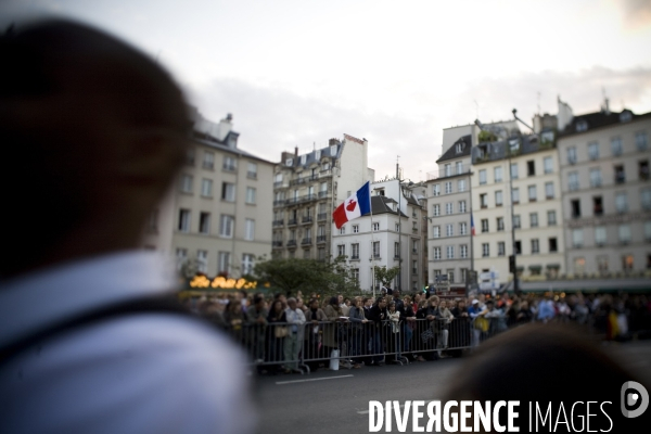 Visite du Pape Benoit XVI à Paris