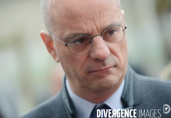 Déplacement de Jean Michel BLANQUER dans une école maternelle