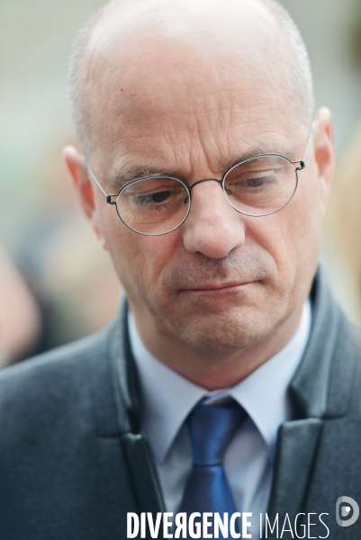 Déplacement de Jean Michel BLANQUER dans une école maternelle