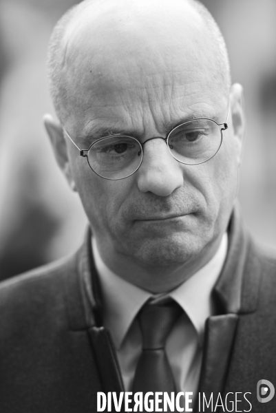 Déplacement de Jean Michel BLANQUER dans une école maternelle