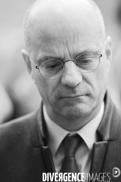 Déplacement de Jean Michel BLANQUER dans une école maternelle