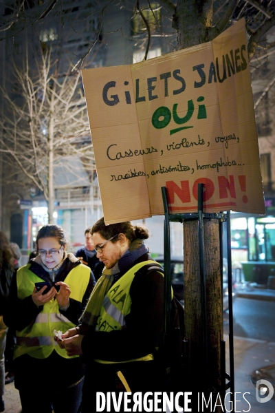 Manifestation contre l antisémitisme à Ménilmontant
