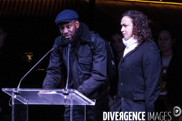 Rassemblement contre l antisémitisme à Paris.