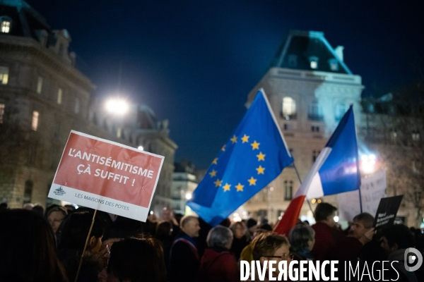 Rassemblement contre l antisémitisme