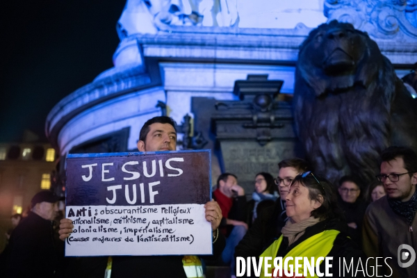 Rassemblement contre l antisémitisme