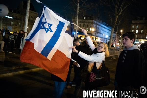 Rassemblement contre l antisémitisme