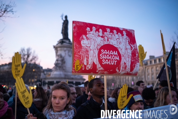 Rassemblement contre l antisémitisme