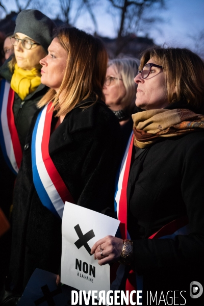 Rassemblement contre l antisémitisme