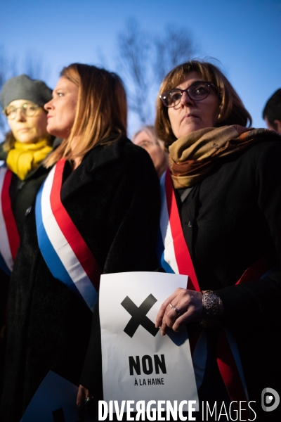 Rassemblement contre l antisémitisme