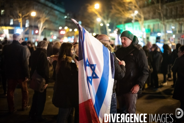 Rassemblement contre l antisémitisme