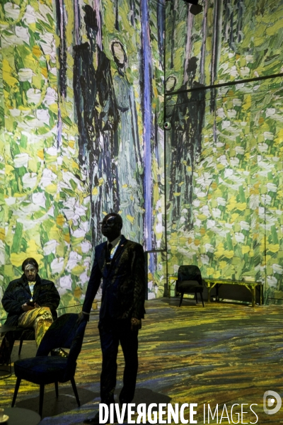 Van Gogh, La Nuit Etoilée  la nouvelle création de Gianfranco IANNUZZI à l Atelier des Lumières.