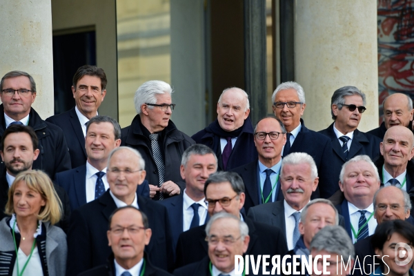 Les Présidents des Conseils départementaux à l elysée