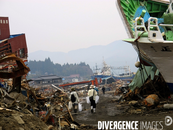 Japon après le tsunami du 11 Mars 2011
