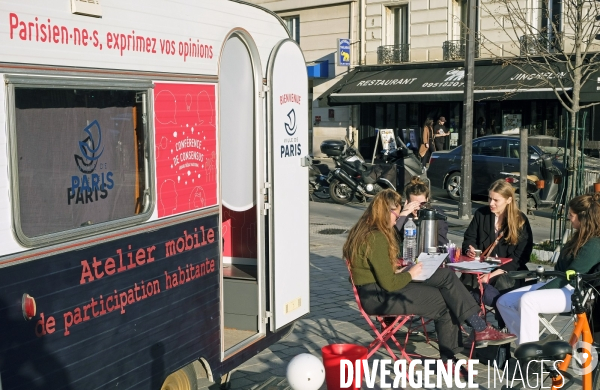 La caravane de la Conférence de Consensus sillonne Paris