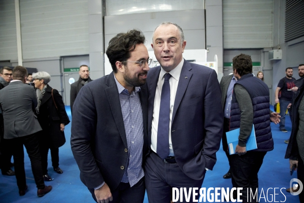 Mounir Mahjoubi et Didier Guillaume au Salon de l Agriculture 2019