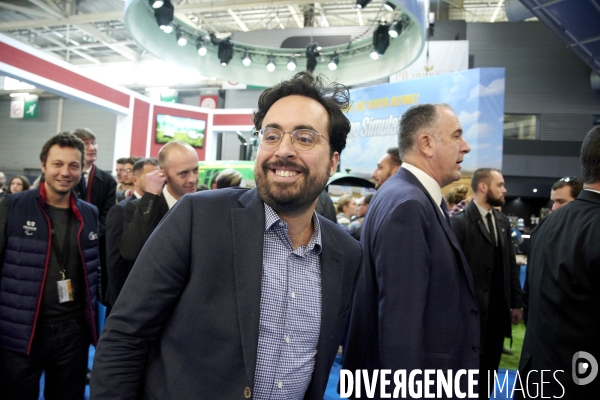 Mounir Mahjoubi et Didier Guillaume au Salon de l Agriculture 2019