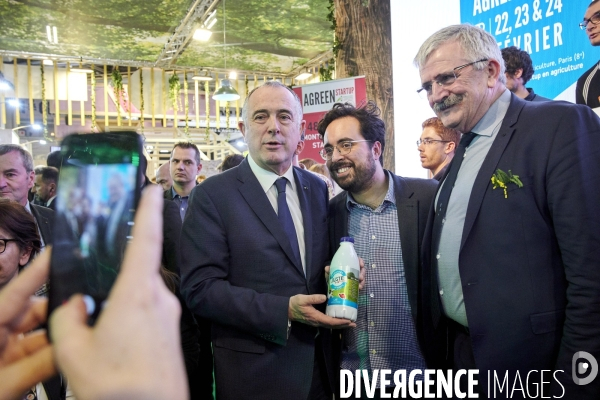 Mounir Mahjoubi et Didier Guillaume au Salon de l Agriculture 2019