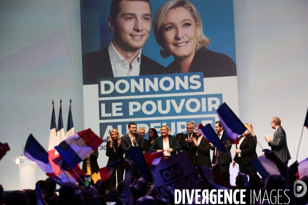 Rn : les candidats aux europeennes
