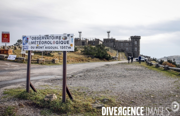 L Observatoire du mont Aigoual, dans les Cévennes