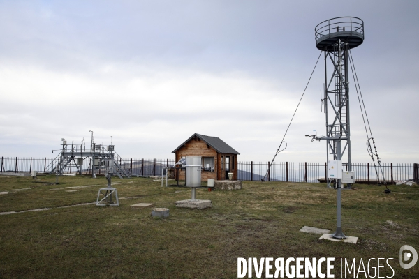 L Observatoire du mont Aigoual, dans les Cévennes