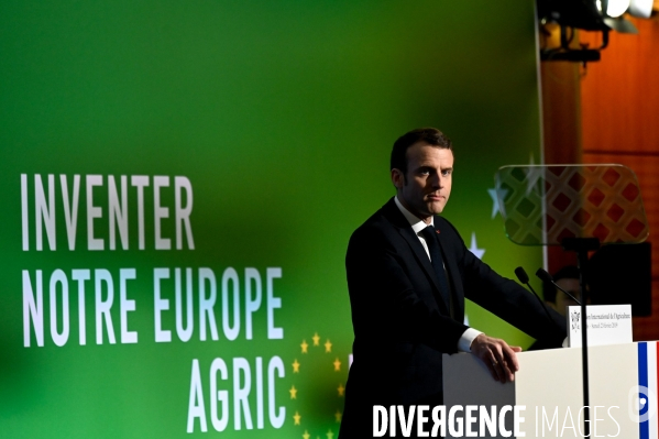 Emmanuel Macron au salon de l agriculture