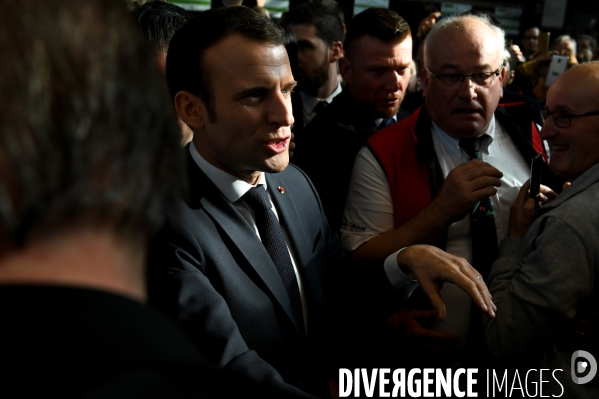 Emmanuel Macron au salon de l agriculture