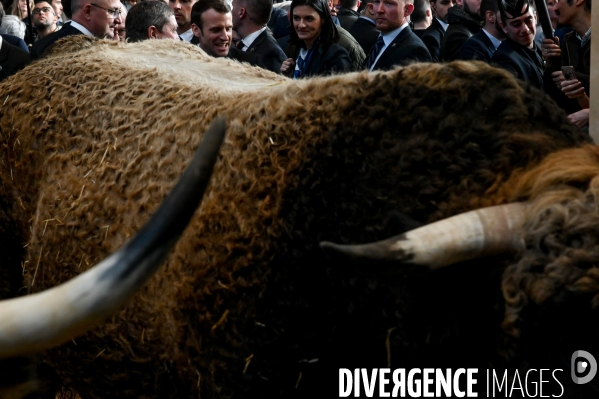 Emmanuel Macron au salon de l agriculture