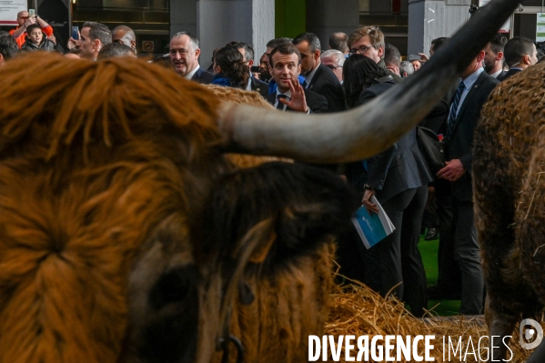 Emmanuel Macron au salon de l agriculture