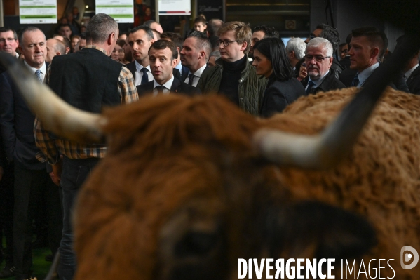 Emmanuel Macron au salon de l agriculture