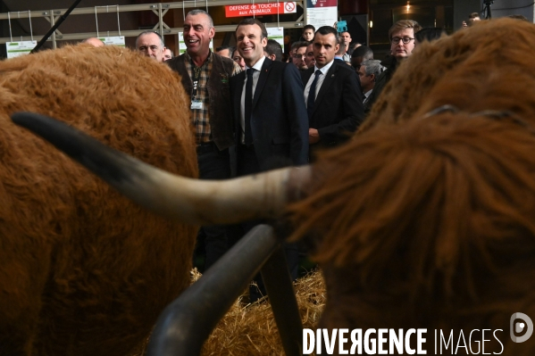 Emmanuel Macron au salon de l agriculture