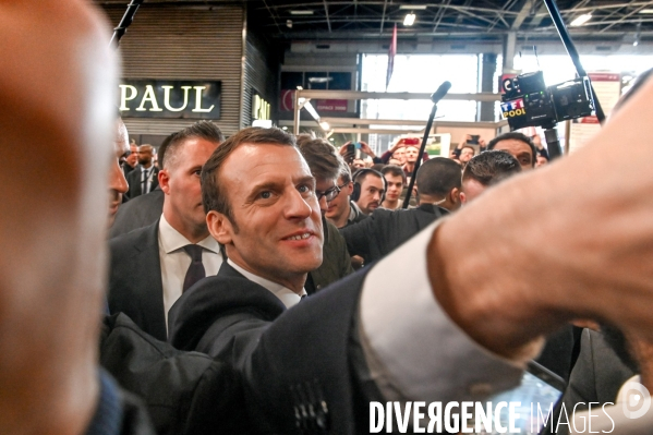 Emmanuel Macron au salon de l agriculture