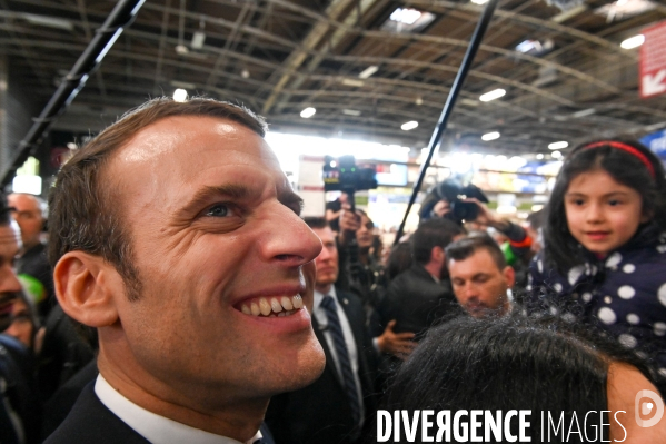 Emmanuel Macron au salon de l agriculture