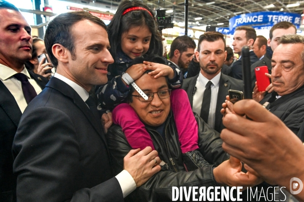 Emmanuel Macron au salon de l agriculture