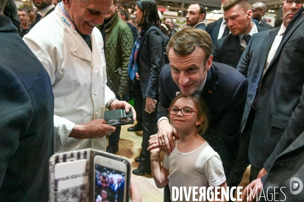 Emmanuel Macron au salon de l agriculture