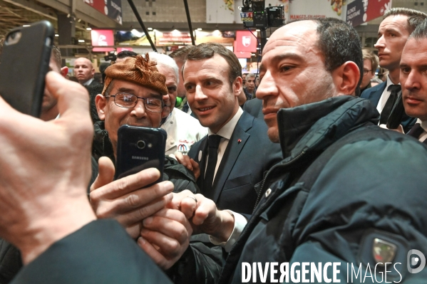 Emmanuel Macron au salon de l agriculture