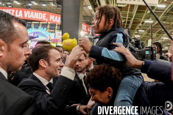 Emmanuel Macron au salon de l agriculture