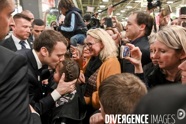 Emmanuel Macron au salon de l agriculture