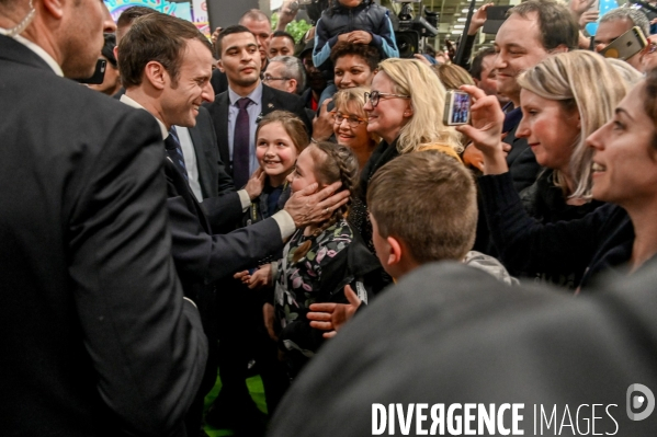 Emmanuel Macron au salon de l agriculture