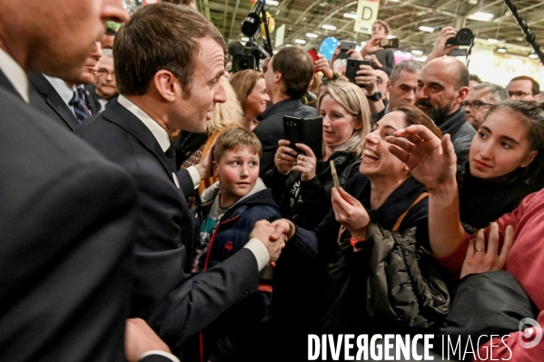 Emmanuel Macron au salon de l agriculture