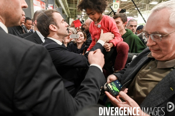 Emmanuel Macron au salon de l agriculture