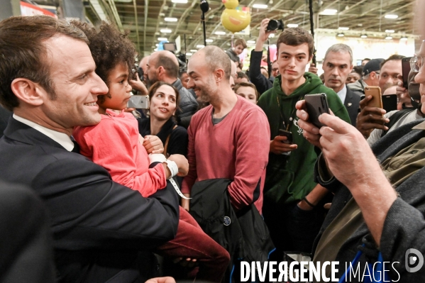 Emmanuel Macron au salon de l agriculture