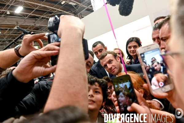 Emmanuel Macron au salon de l agriculture