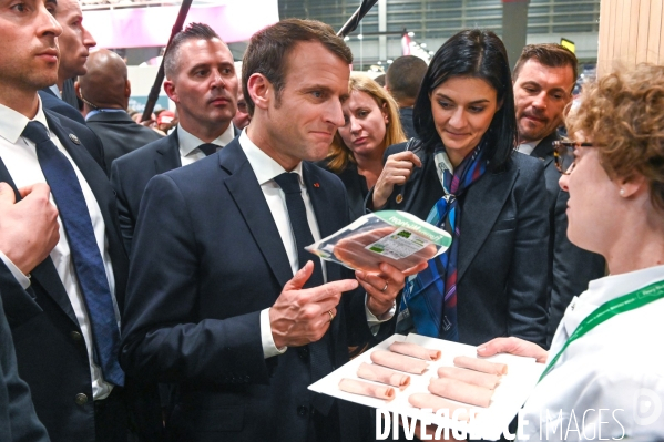 Emmanuel Macron au salon de l agriculture