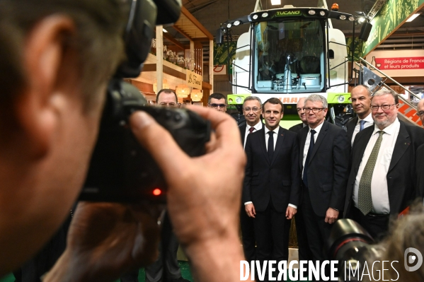 Emmanuel Macron au salon de l agriculture