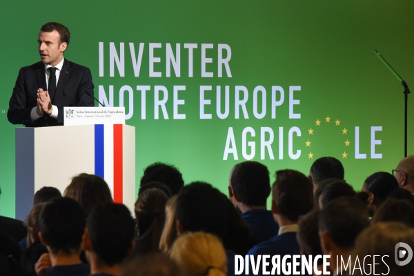 Emmanuel Macron au salon de l agriculture