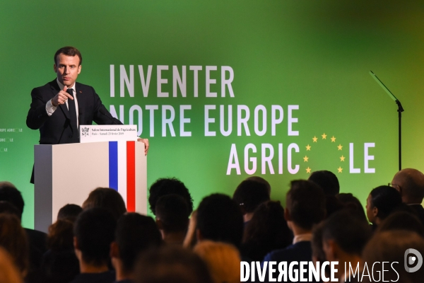 Emmanuel Macron au salon de l agriculture