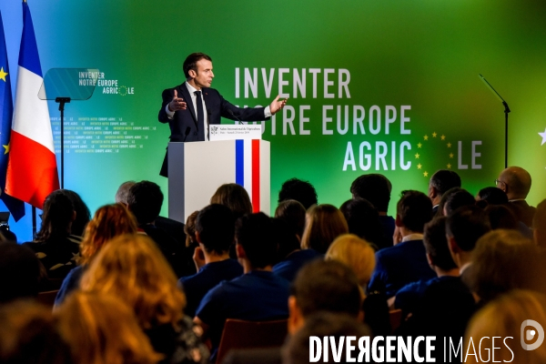 Emmanuel Macron au salon de l agriculture